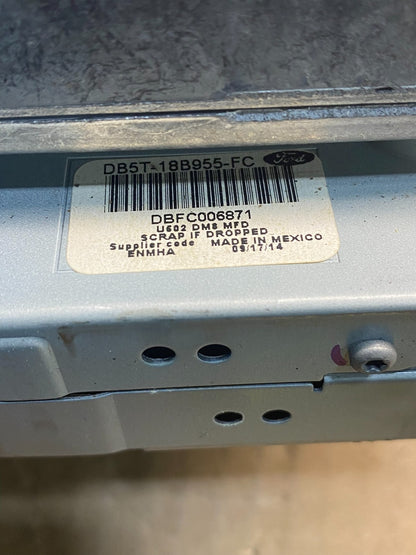 2015 to 2016 Ford Explorer Radio Information Display Screen AI4769 DG5