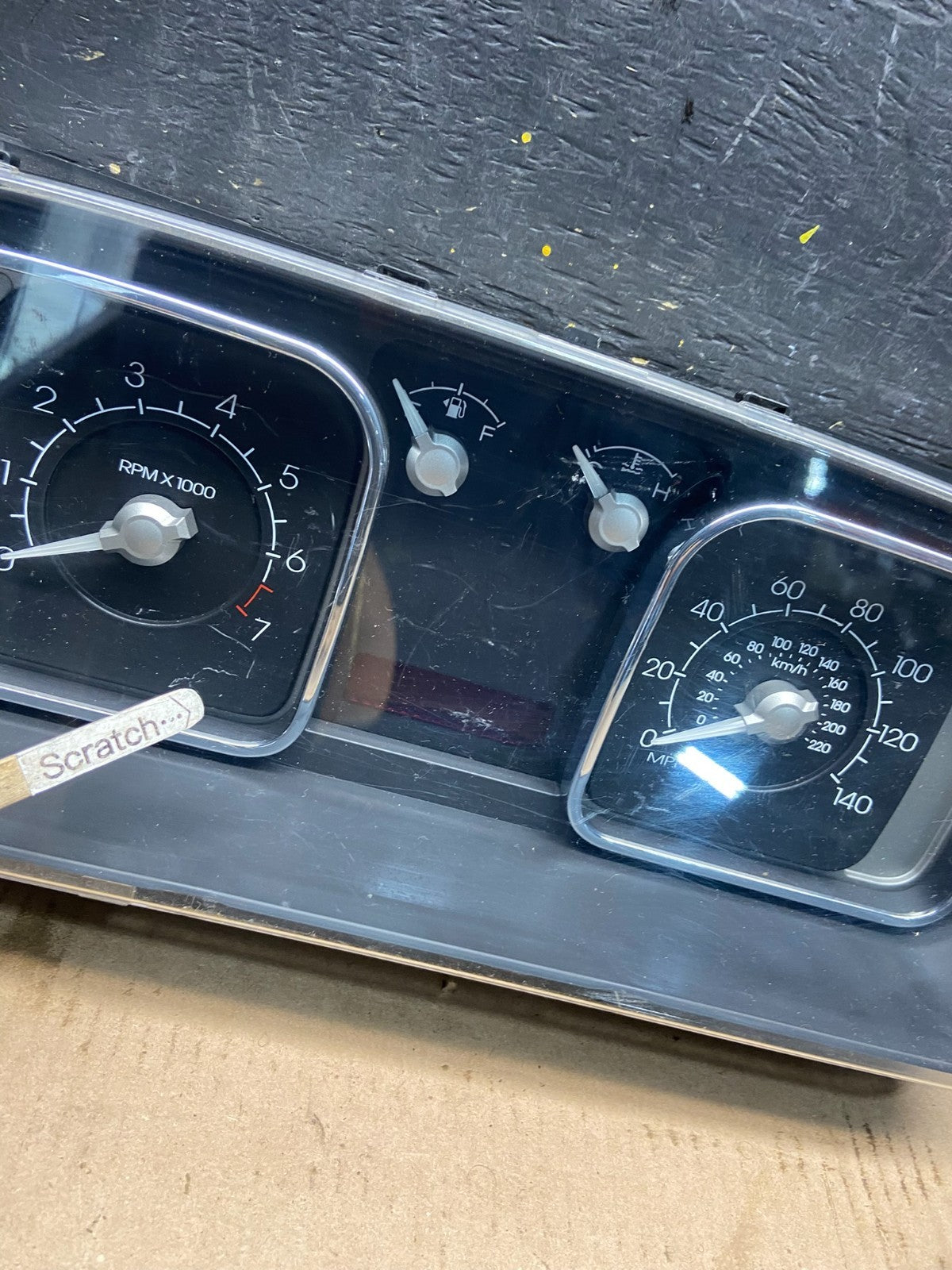 2007 2008 Lincoln MKX Speedometer Cluster Gauge OEM Q7225 DG1