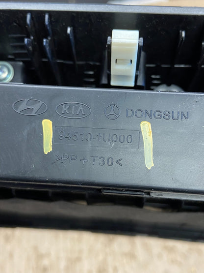 2011 to 2013 Kia Sorento Center Radio Climate Control Clock Trim ab5839 DG5