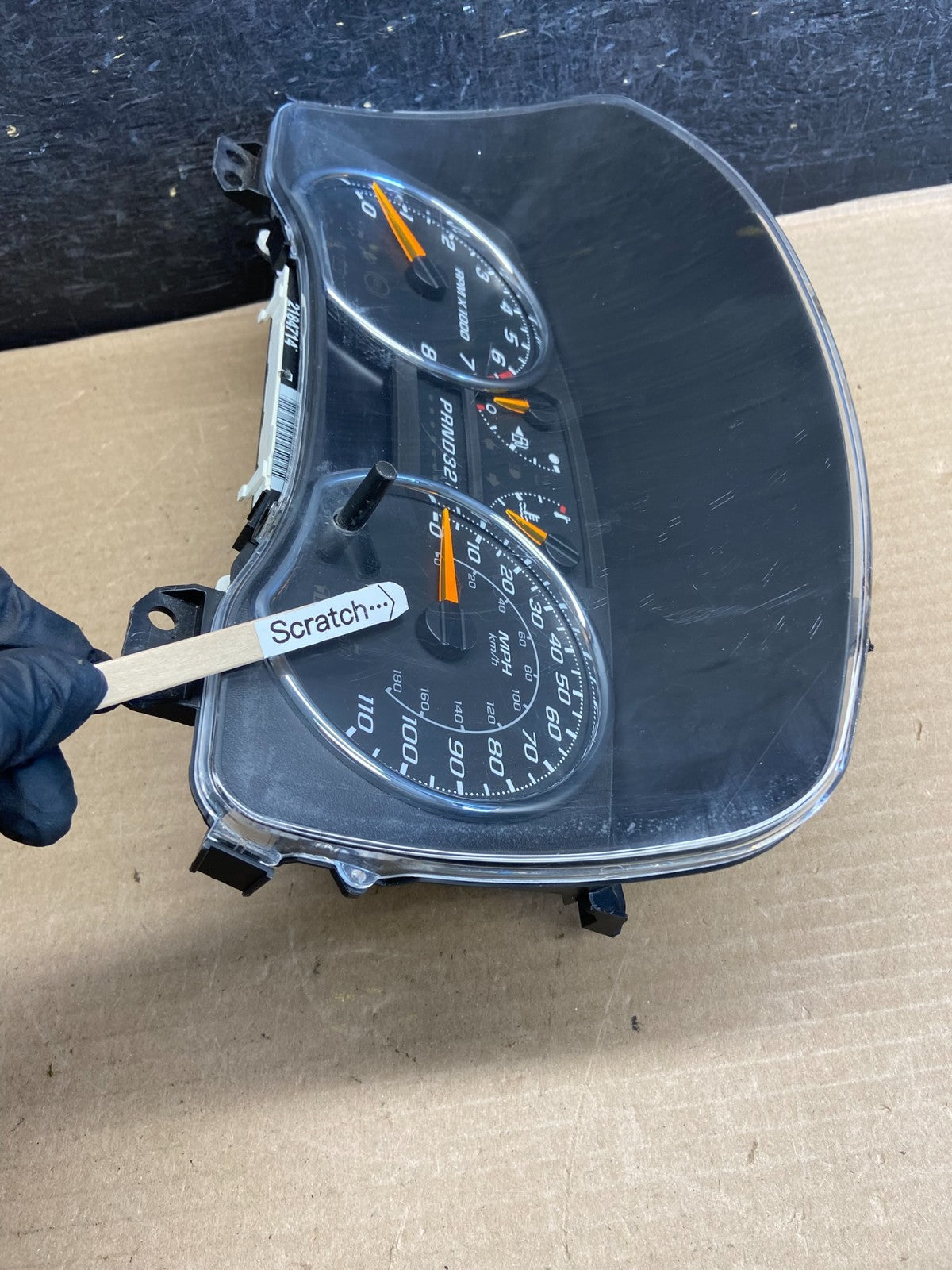 2009 to 2012 GMC Canyon Instrument Cluster Speedometer AH1439 DG3