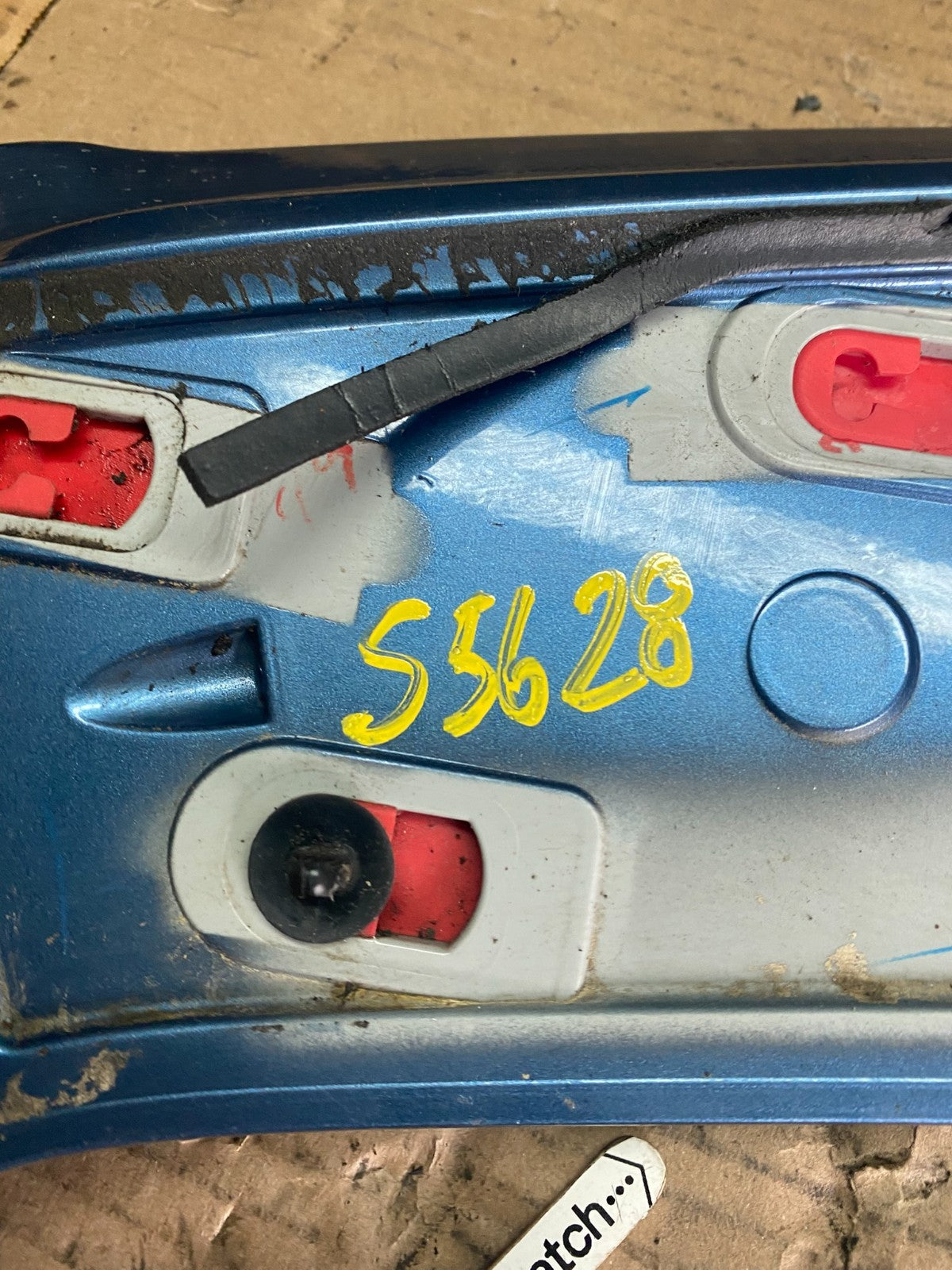 2008-2011 Subaru Impreza Hatchback Rear Upper Tailgate Roof Spoiler OEM S5628 DG8