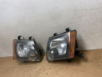 2005-2015 Nissan Xterra Left+Right Side Set Headlights OEM Y8327 DW1