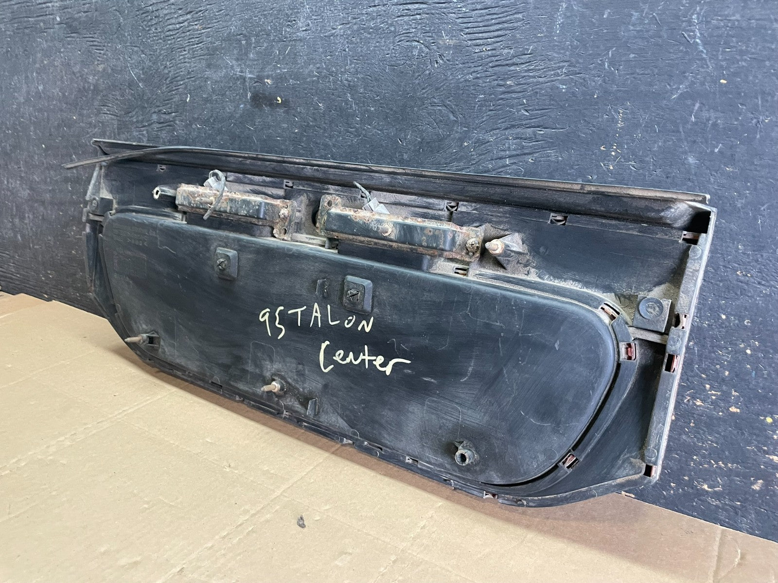 1995 to 1998 Eagle Talon Rear Finish License Plate Panel OEM Original  aa8825 DG6