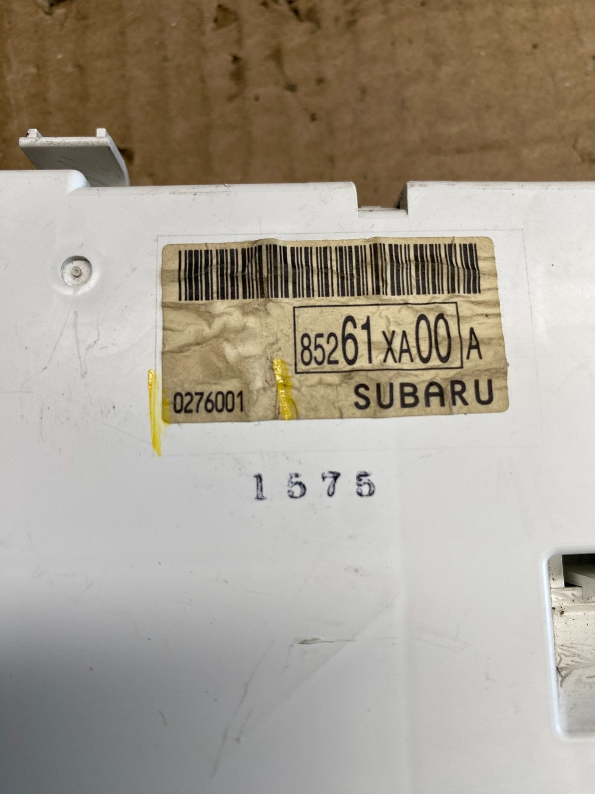 2006 2007 Subaru Tribeca Radio Player Information Screen Display AC9494 DG4