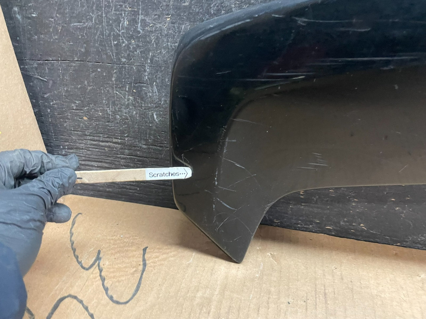 2008-2011 Subaru Impreza Hatchback Rear Upper Tailgate Roof Spoiler OEM Y1921 DG5