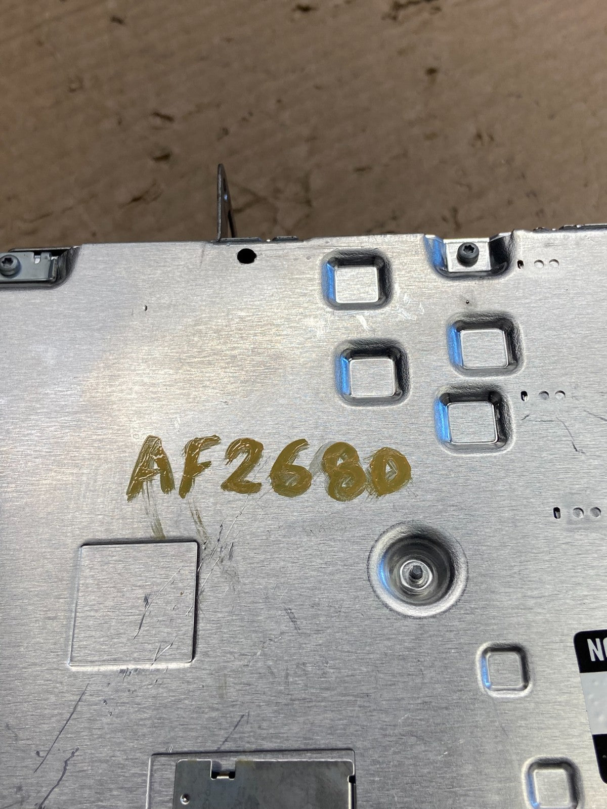 2015 2016 2017 Chevrolet City Express Radio Navigation Touch Screen AF2680 DG6