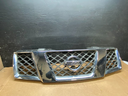 2005 - 2007 Nissan Pathfinder Chrome Front Upper Grill Grille G5569 Aftermarket0