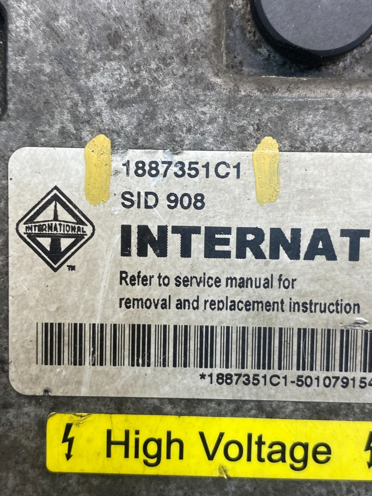 2010-2016 International MAXXFORCE 7 Engine Computer ECM ECU 1887351c1 AE2204 DW2