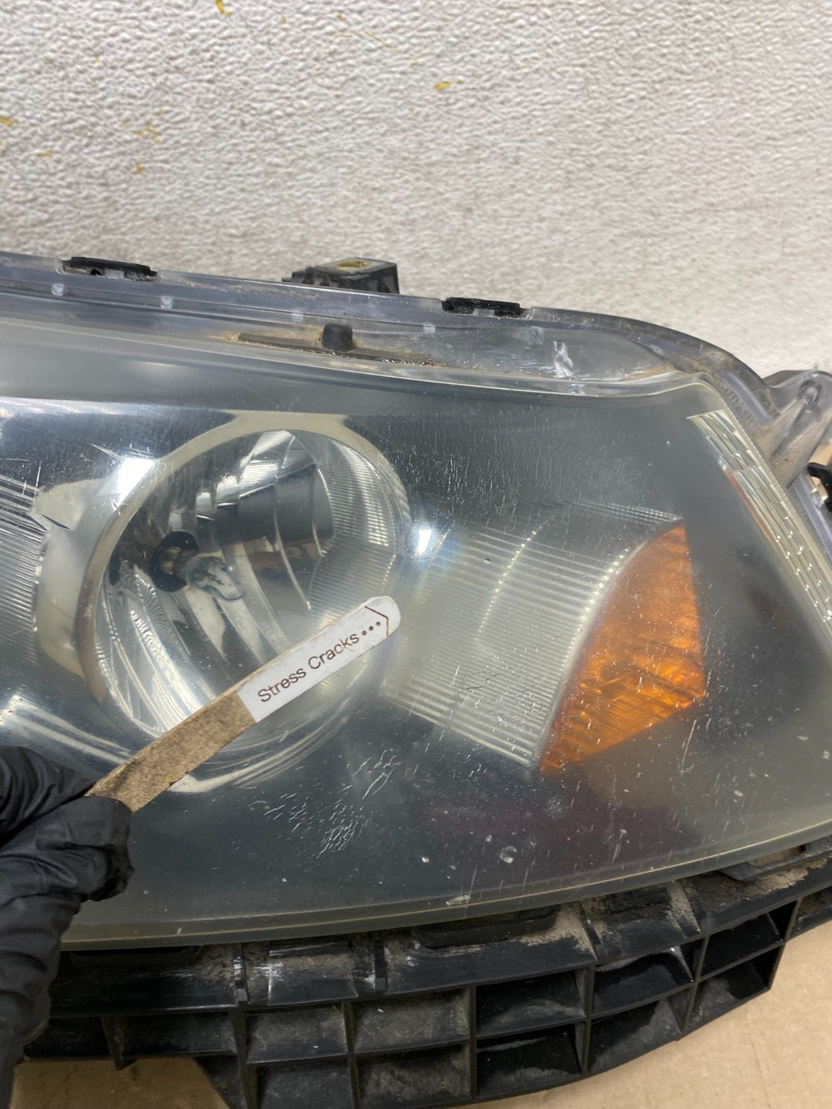 2008 to 2012 Honda Accord Sedan Right Passenger RH Headlight AH6797 DW4