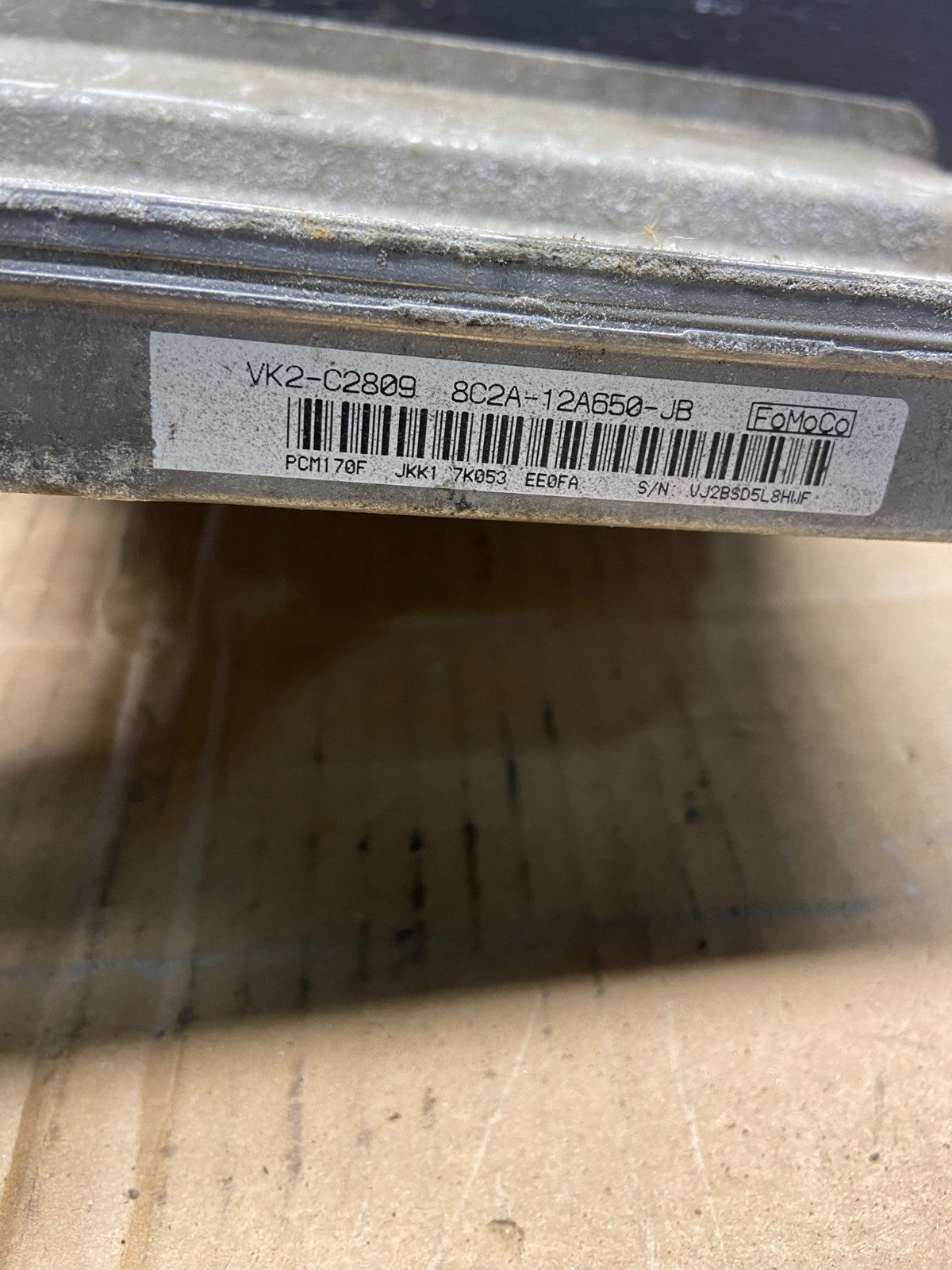 2007-2008 Ford E150 ECM ECU Engine Computer Module 7c2a-12a650-ajb AD1813 DG2