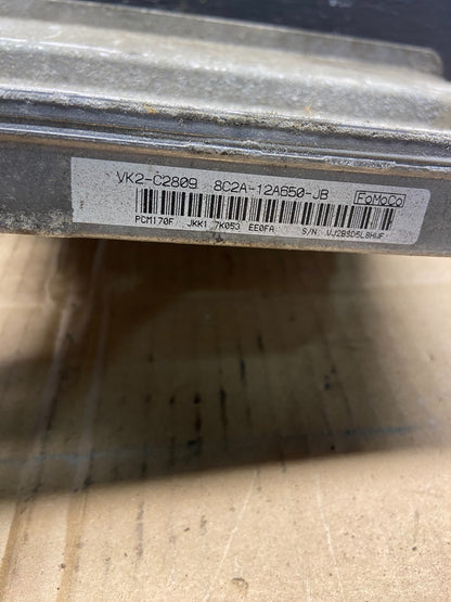 2007-2008 Ford E150 ECM ECU Engine Computer Module 7c2a-12a650-ajb AD1813 DG2