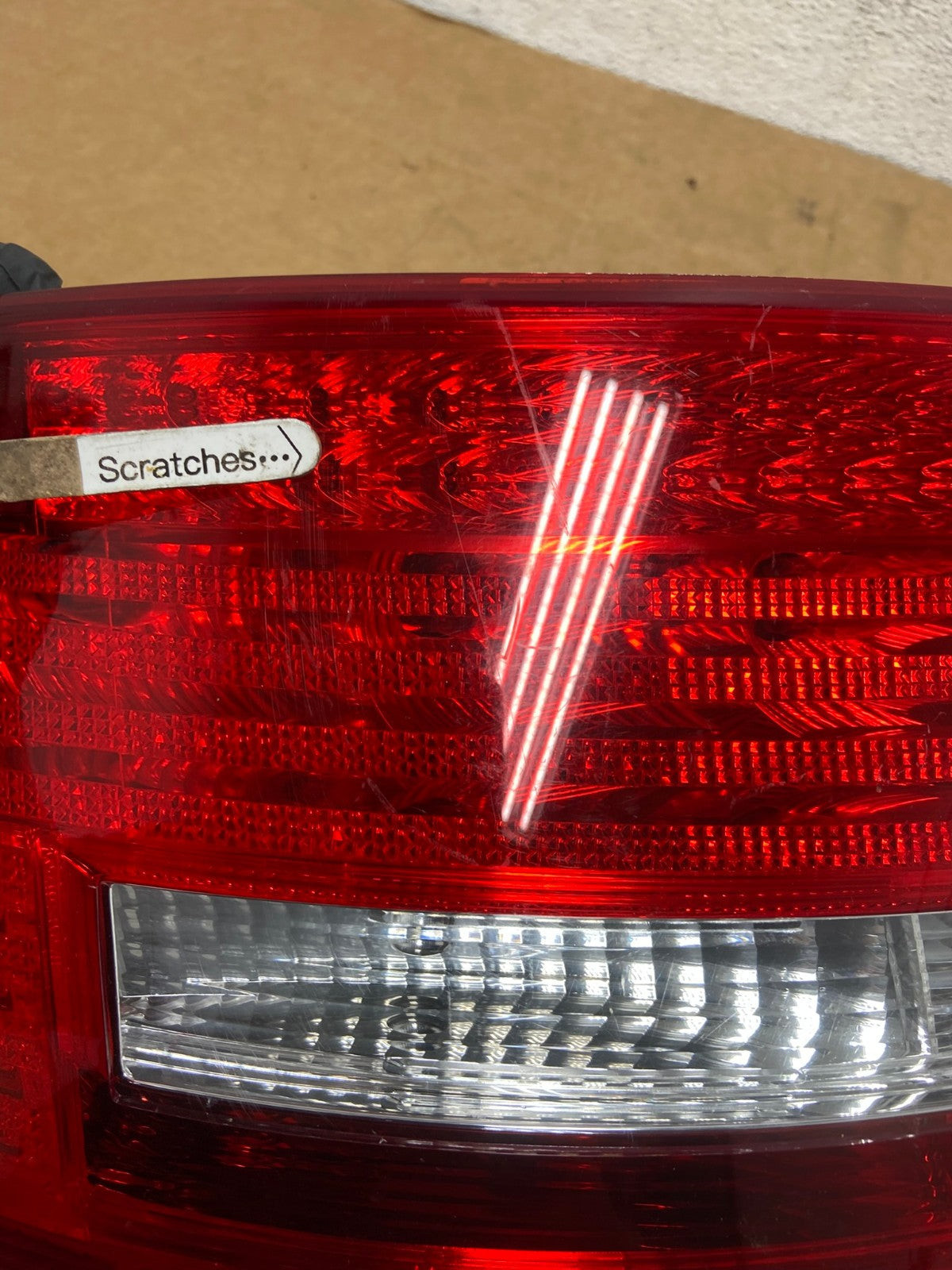 2005 - 2008 Audi A6 Sedan Quattro Left Driver Side Tail Light AD4442 LK3