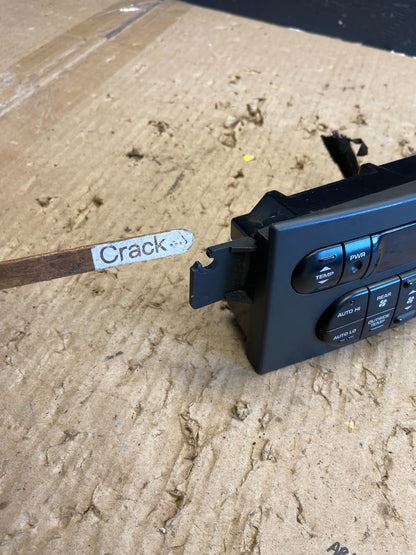 2005 - 2008 Chrysler Pacifica Heater AC Climate Temperature Control AB5906  DG2
