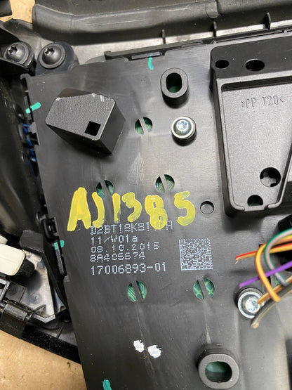 2014 2019 Ford Fiesta Center Radio Control Panel Air Vent Bezel Trim aj1385 DG5