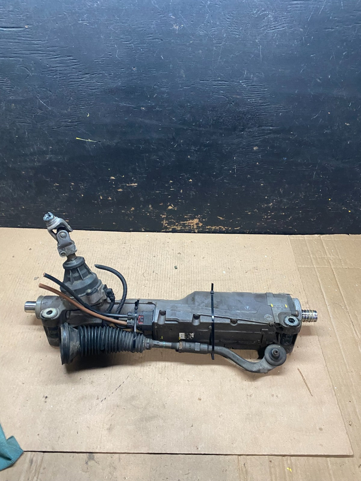 2013 Audi Q5 Electric Power Steering Gear Rack & Pinion Motor & Module T0253 PS1