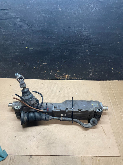 2013 Audi Q5 Electric Power Steering Gear Rack & Pinion Motor & Module T0253 PS1
