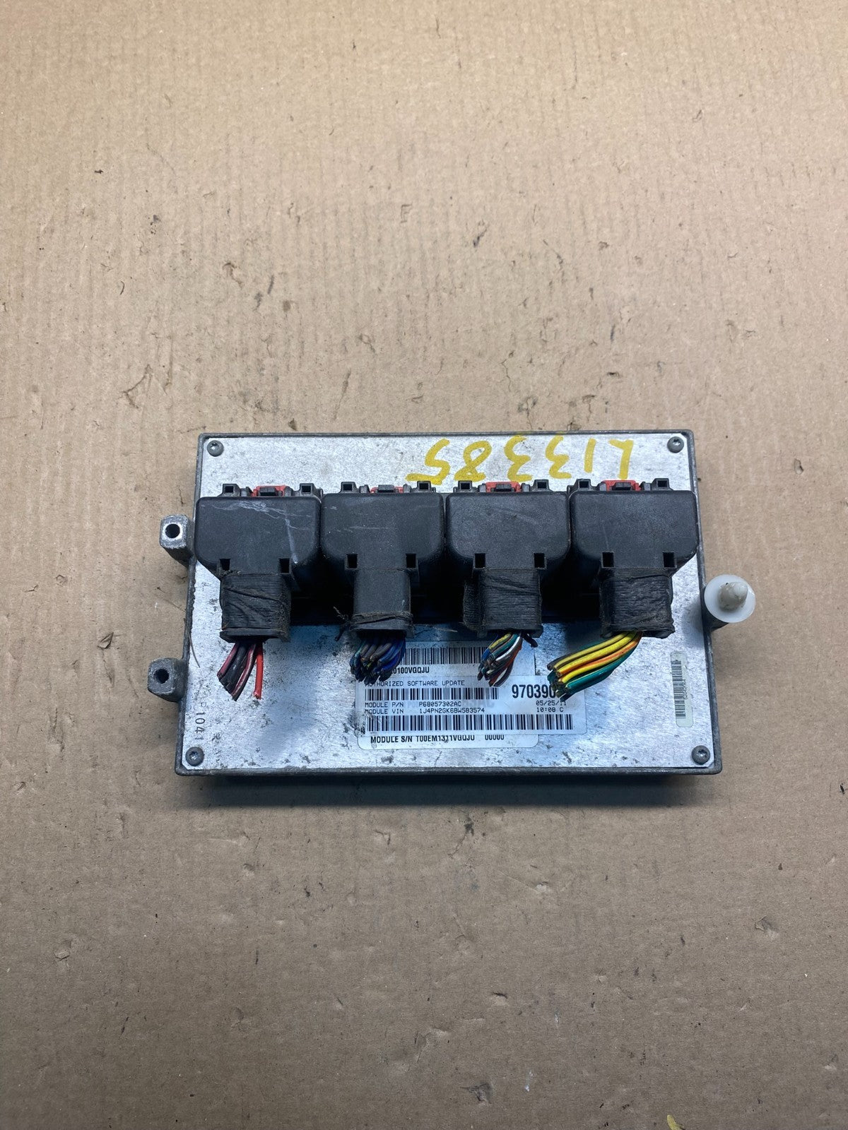 2011 Jeep Liberty 3.7L PCM ECM ECU Engine Control Module p68057302ac AH3365 DG0
