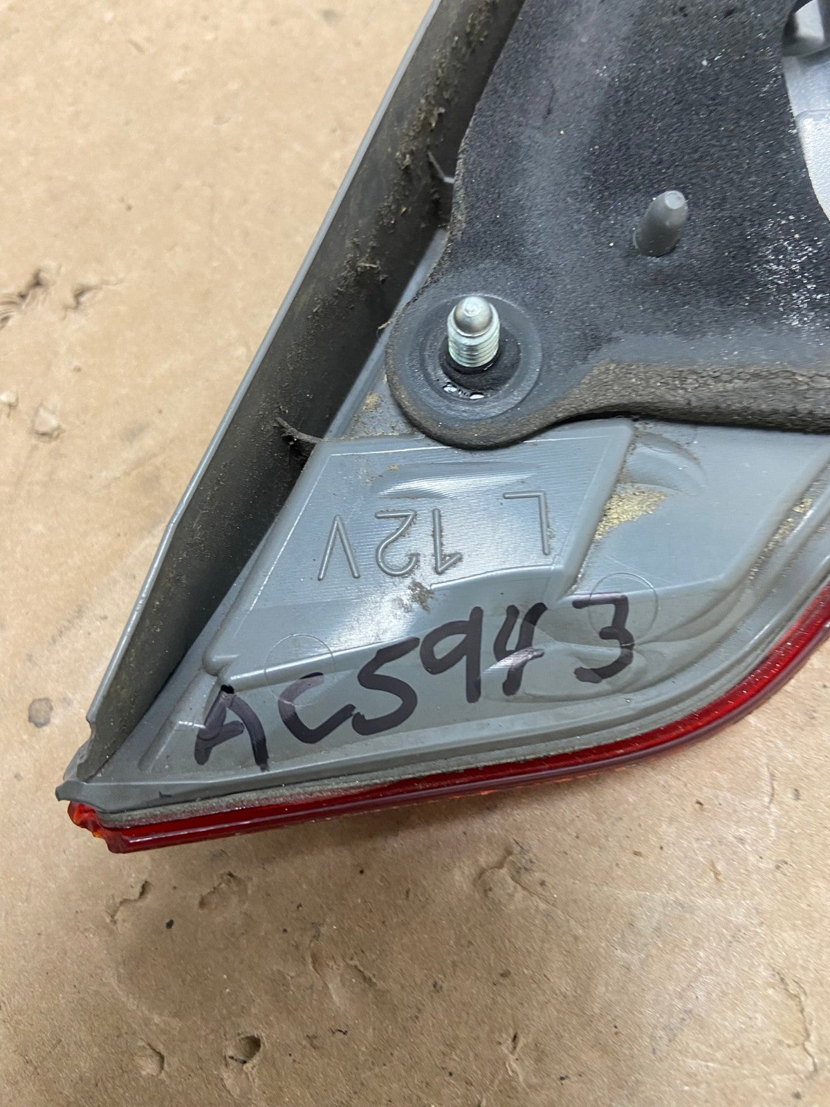 2011 2012 2013 Infiniti M37 M56 Left Driver LH Inner Tail Light AC5943 LK9