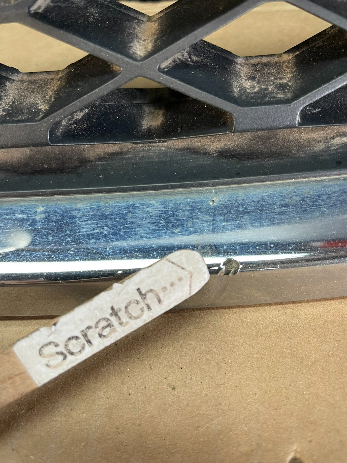 2008 - 2010 Honda Accord Coupe Front Grille Grill Chrome Trim Moulding AD5862 DG3