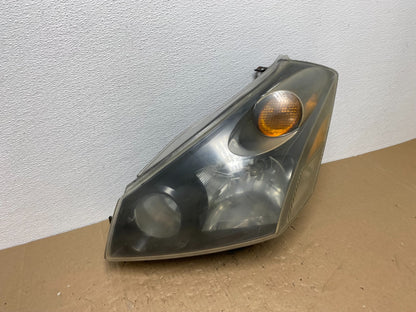 2004 to 2009 Nissan Quest Left Driver LH Black Headlight AB6907 DW2