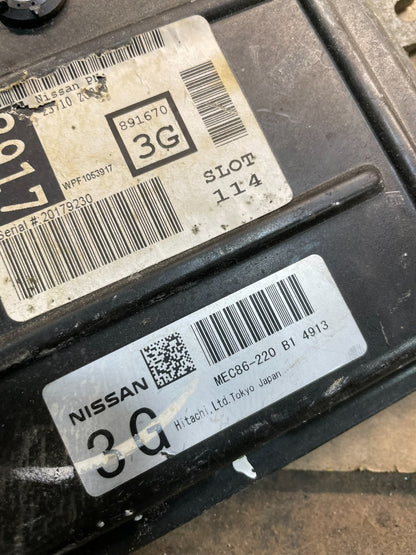 2005 Nissan Armada QX56 5.6L Engine Control ECM mec86-220 b1 X0567 DG3