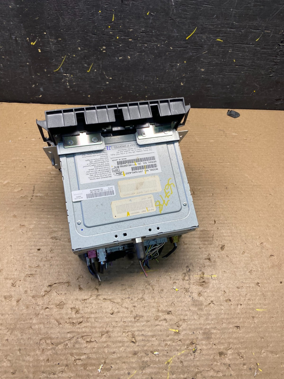 2010 Lincoln Mkz Radio Navigation Hvac Climate Control Panel S6778 DG4