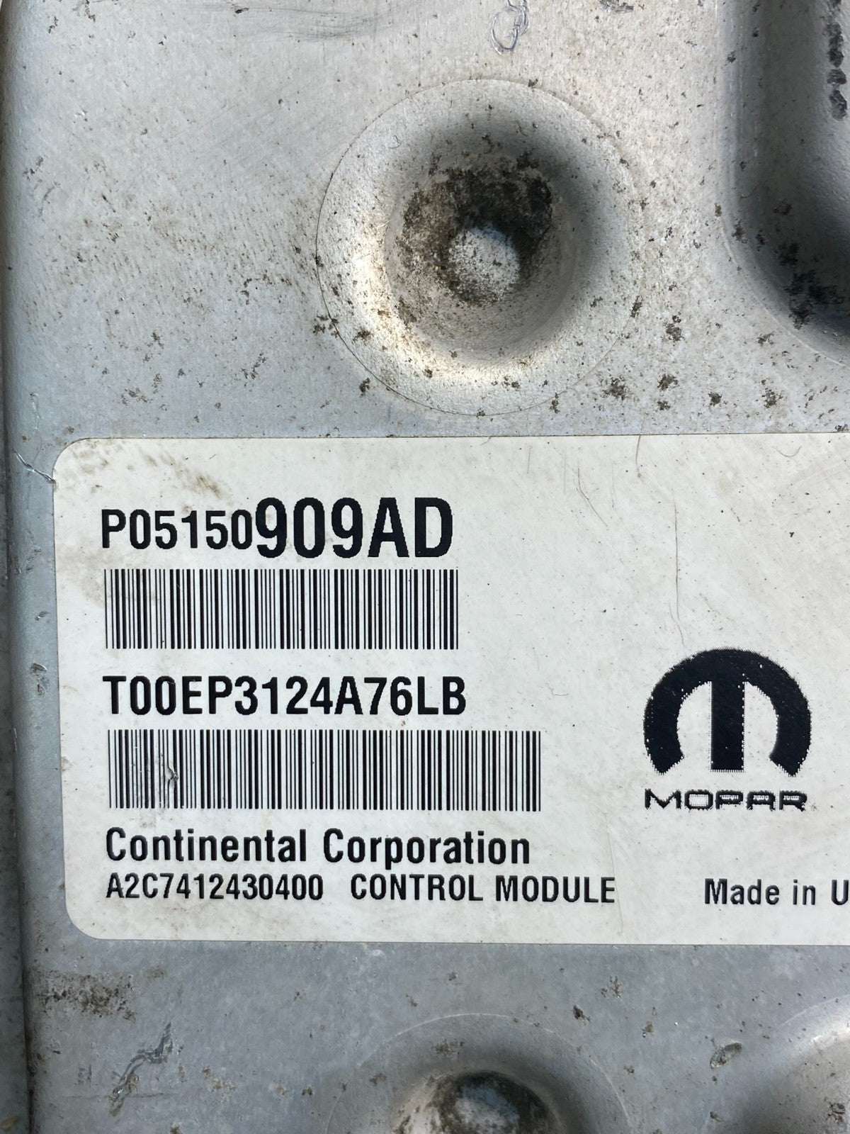 2015 Dodge Dart ECU ECM Engine Computer Module AH7212 DW2