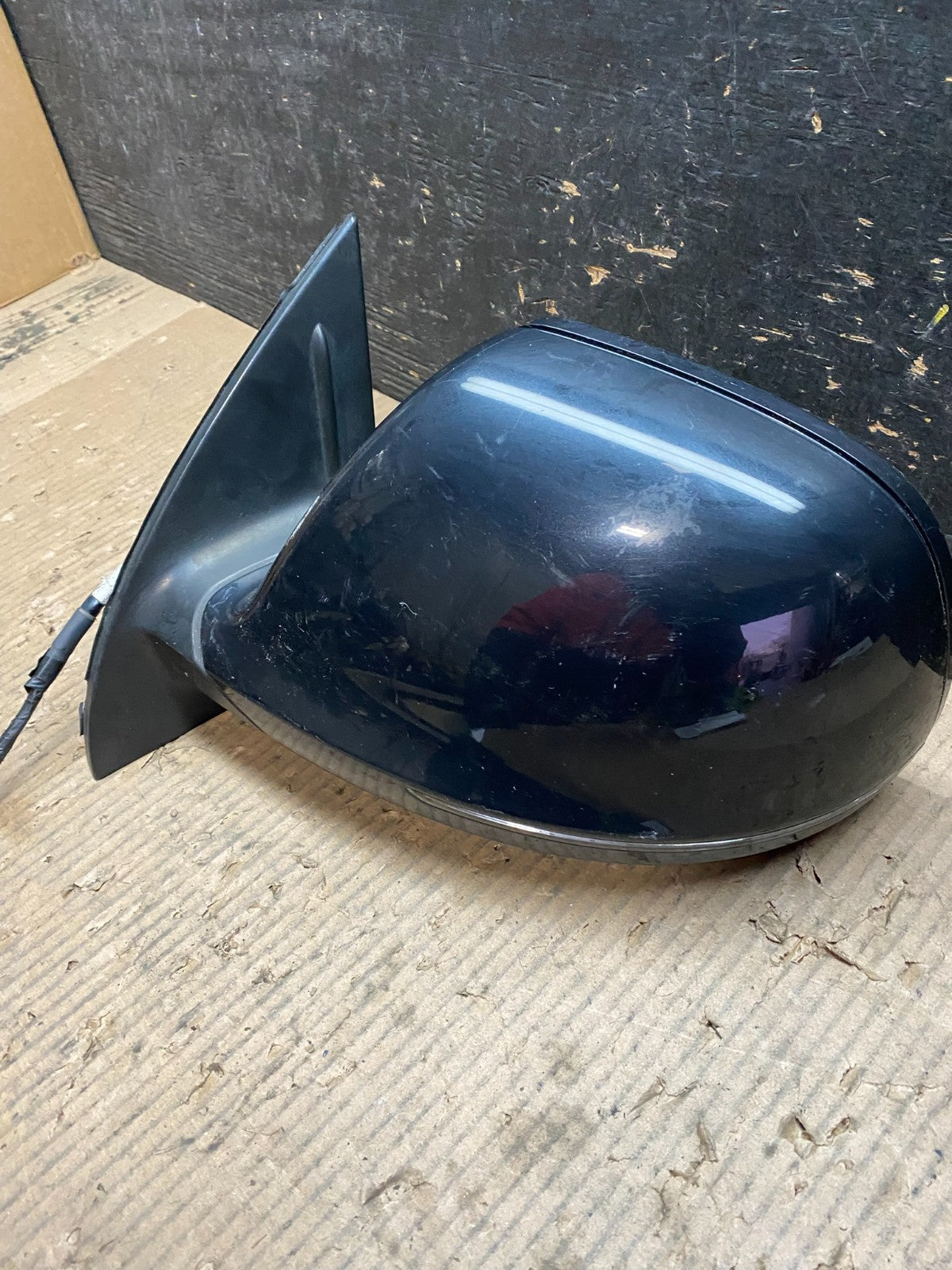 2007 to 2009 Audi Q7 Left Driver Lh Side View Trn Sig Door Mirror W9893 MS1
