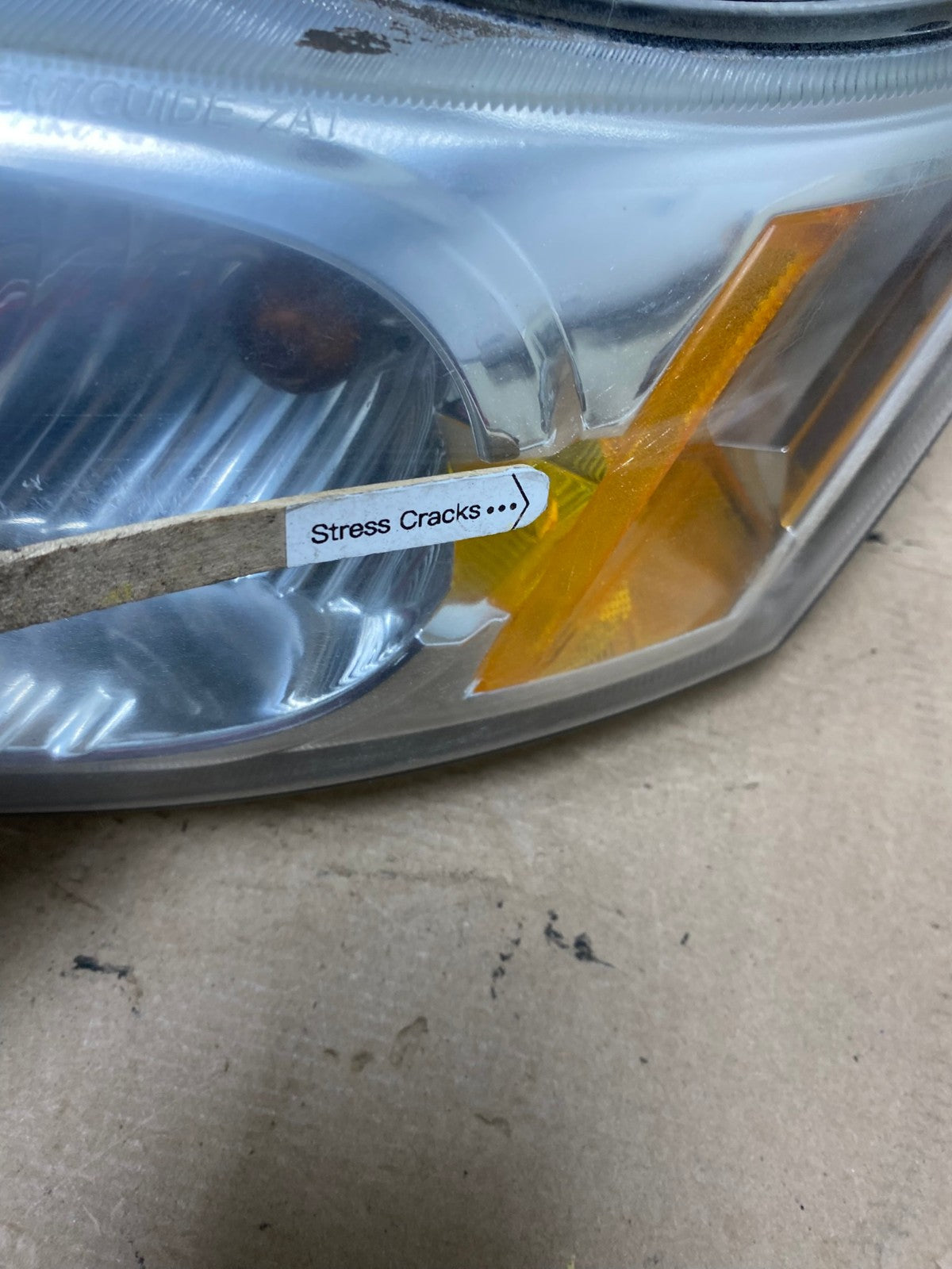 2003 to 2007 Saturn Ion Halogen Headlight Left Driver LH Side AF4509 LK4