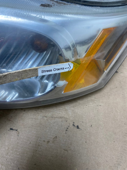 2003 to 2007 Saturn Ion Halogen Headlight Left Driver LH Side AF4509 LK4