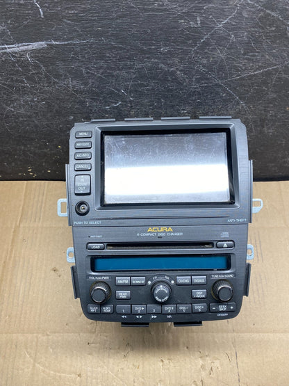 2004-2006 Acura Mdx Radio Screen Display Navigation Climate Control w1551 DG0