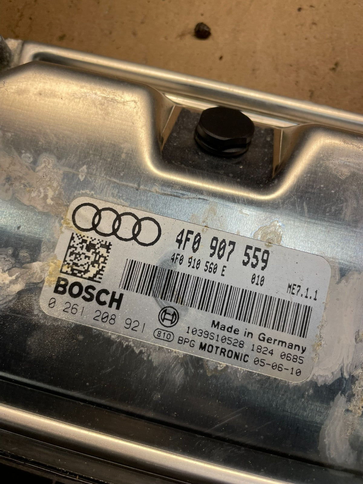 2006 2007 2008 Audi A6 3.2L Engine Computer Ecu Pcm Ecm Pcu s4966 DG3