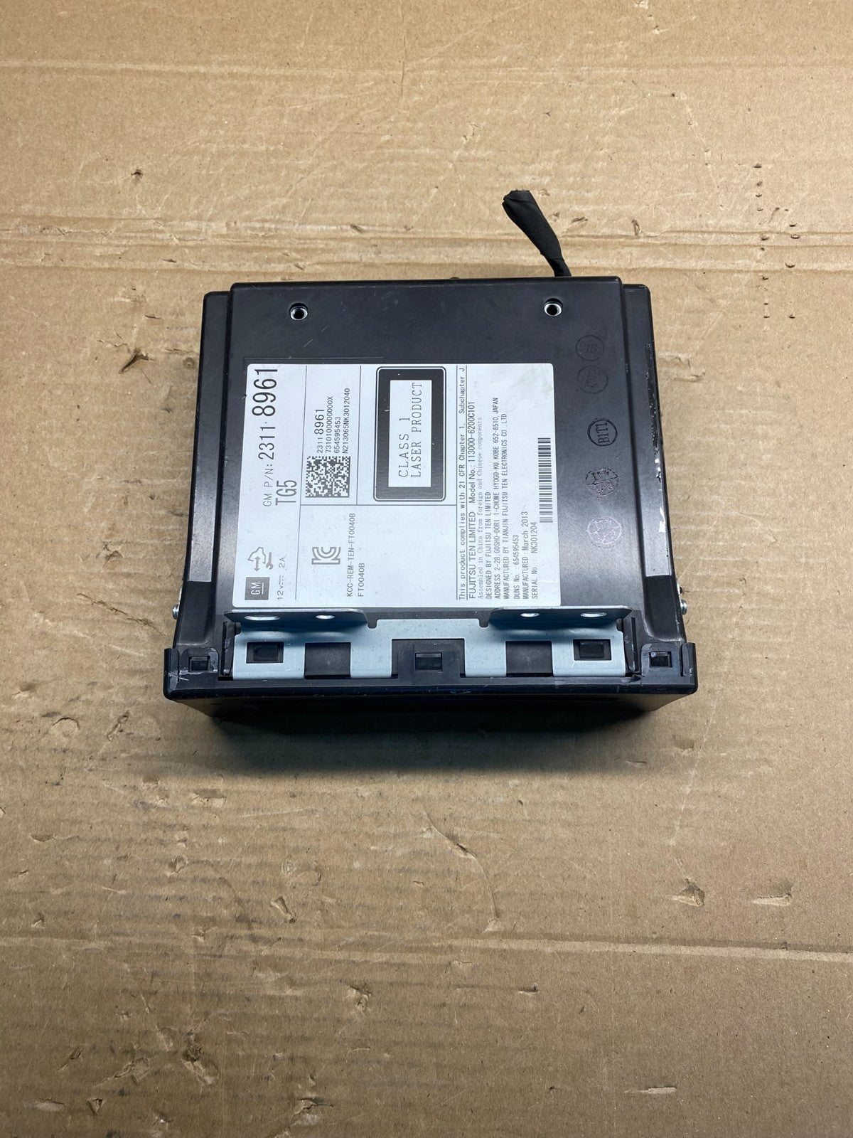 2014-2015 GMC Sierra Chevrolet Silverado 1500 Remote CD Audio Player AD4962 DG3