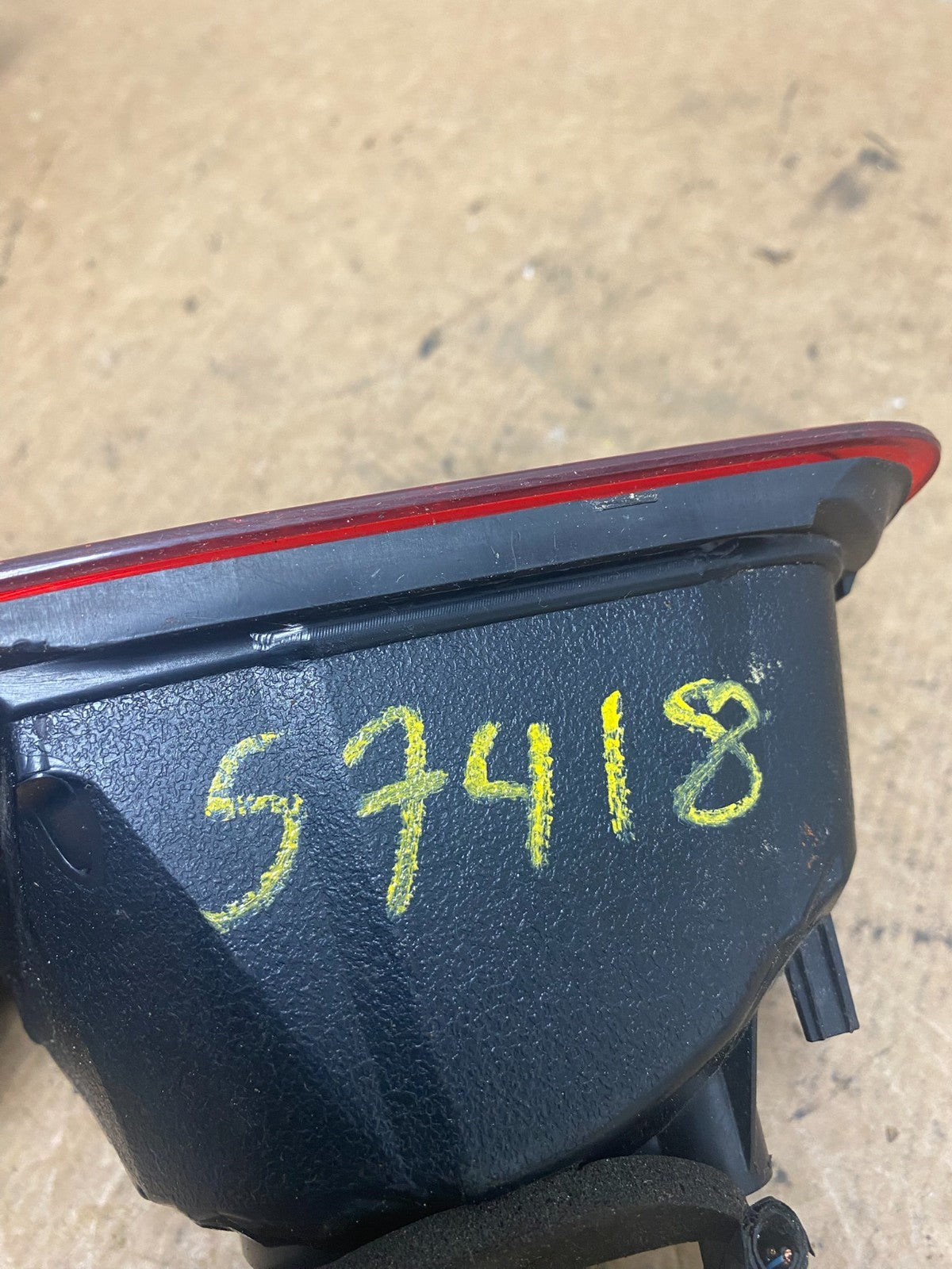 2010-2014 Subaru Legacy Left Driver LH Side Tail Light Inner OEM S7418 DW6
