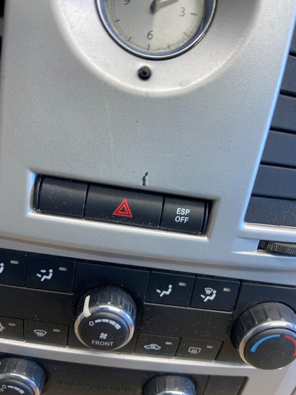 2008-2010 Dodge Grand Caravan Radio Bezel Climate Control Heat AC Heater ab979 D1