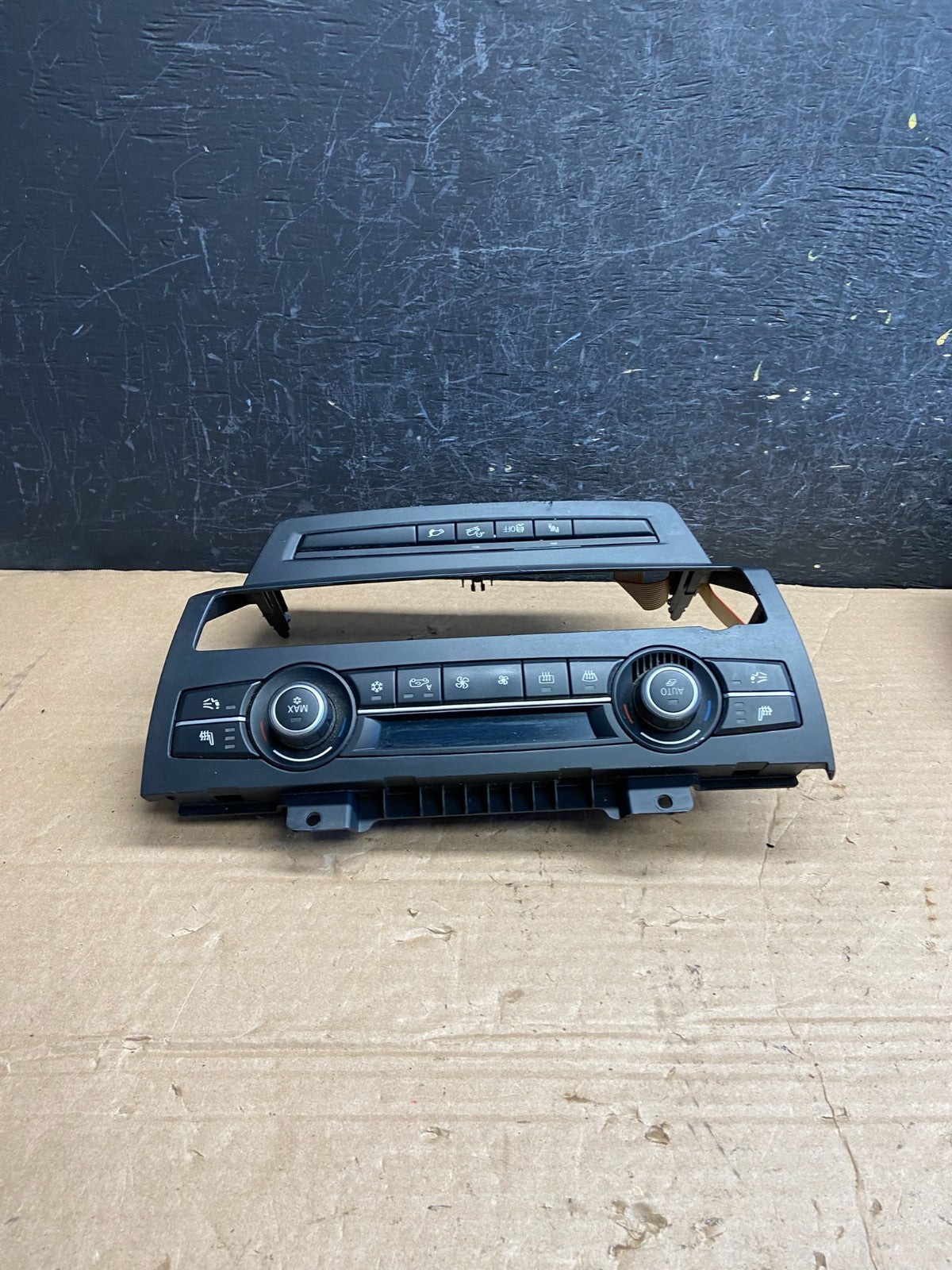 2007-2013 Bmw X5 AC Heater Climate Control Temperature Panel Trim AF2054 DW3
