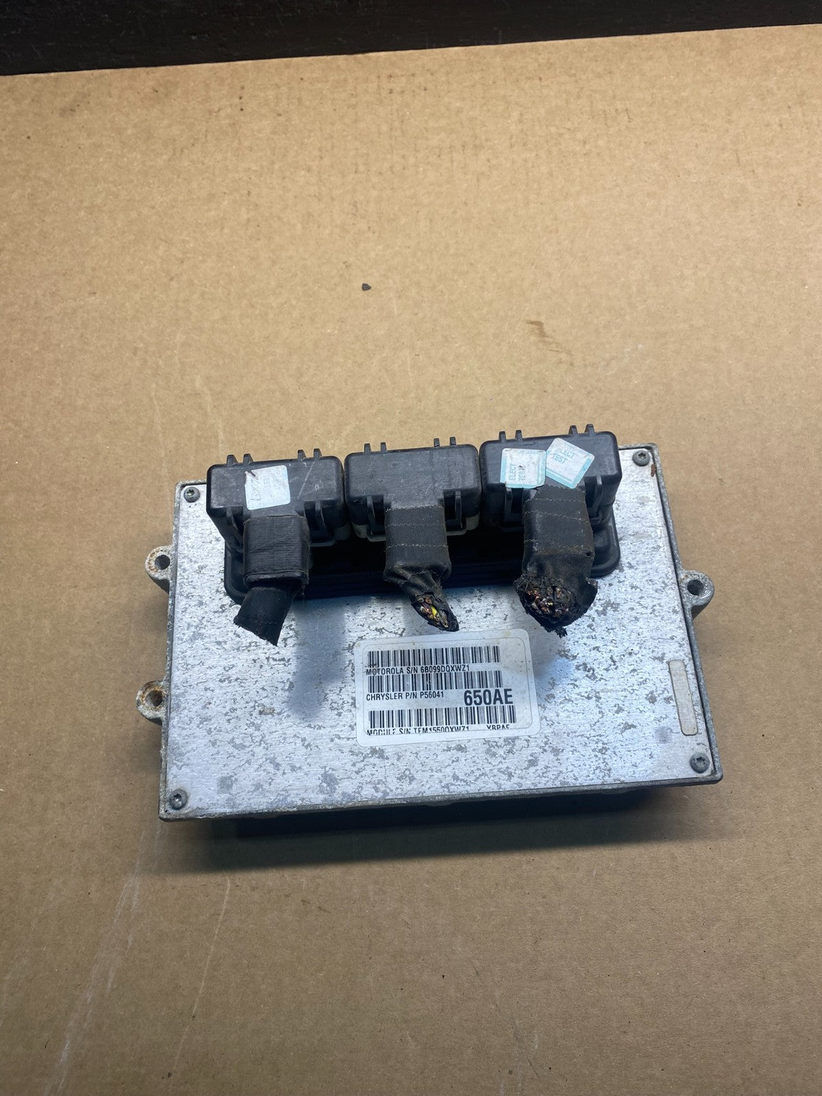 2000 Jeep Wrangler 2.5L Engine Control Module ECU ECM AC7033 DG0