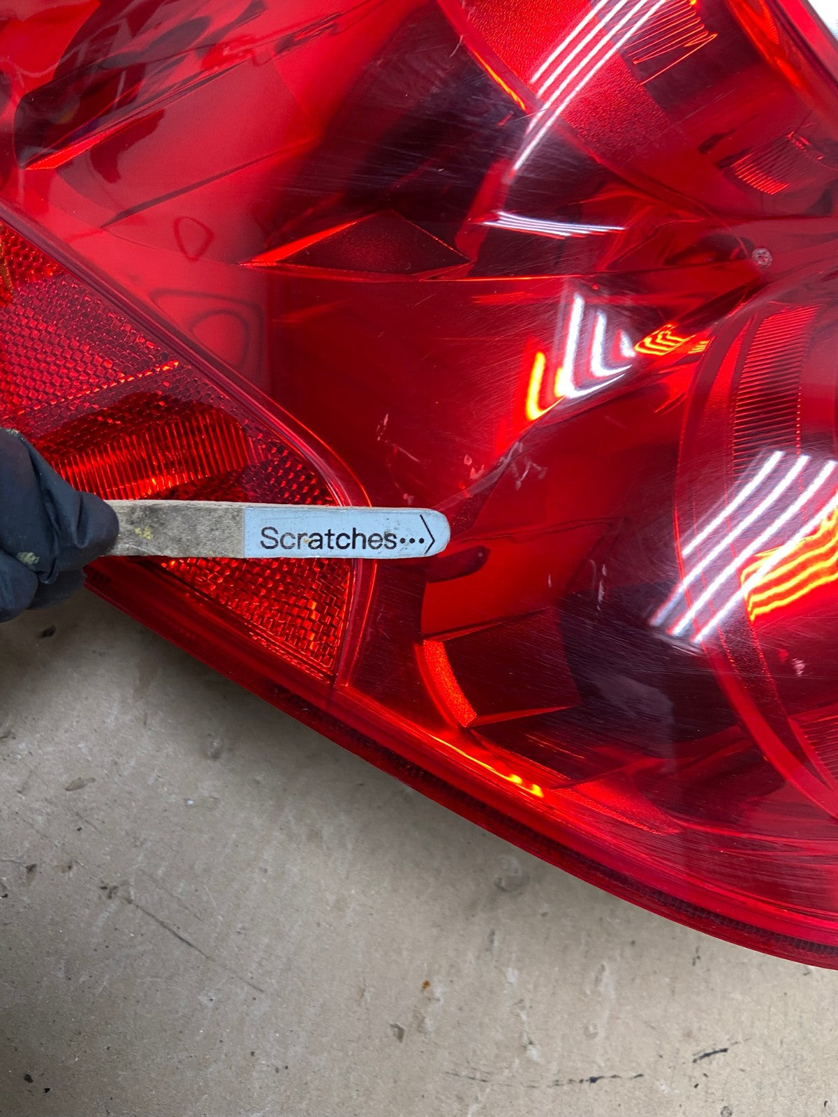 2010 to 2015 Chevrolet Equinox Left Driver Lh Side Tail Light AD7737 LK4