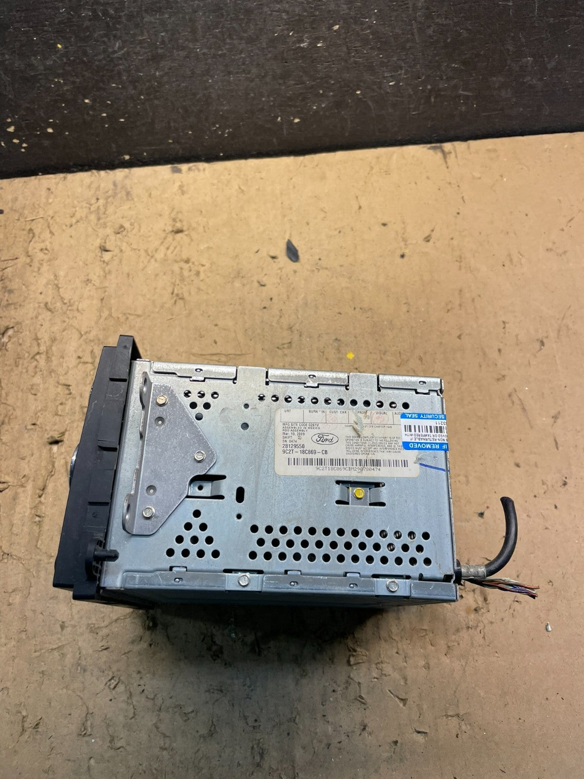 2007 2010 Ford Fusion Mercury Milan Radio Stereo AM/FM CD Player Oem W7021 DG1