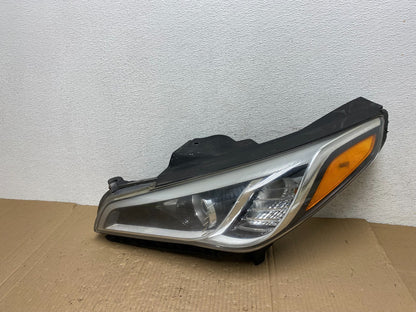 2015-2017 Hyundai Sonata Left Driver LH Side Halogen Headlight AE9076 DW0