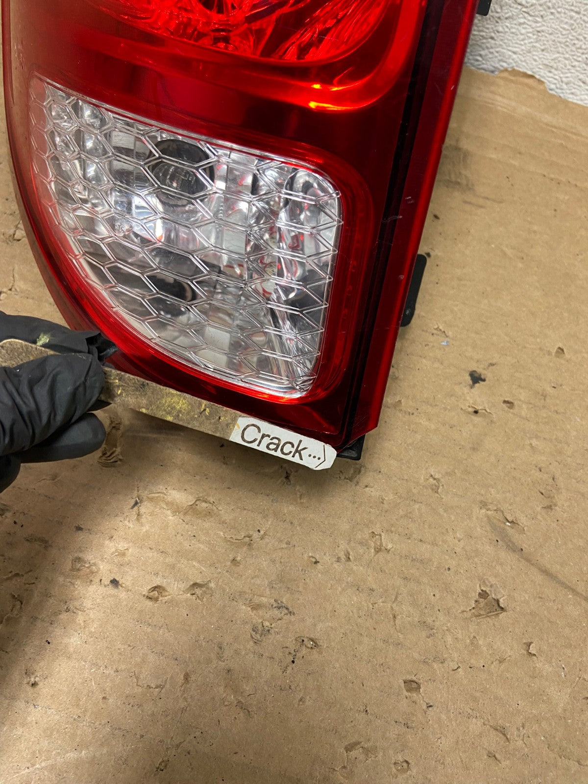 2011 to 2018 Dodge Grand Caravan Left Driver Tail Light Led AH8400 LK6