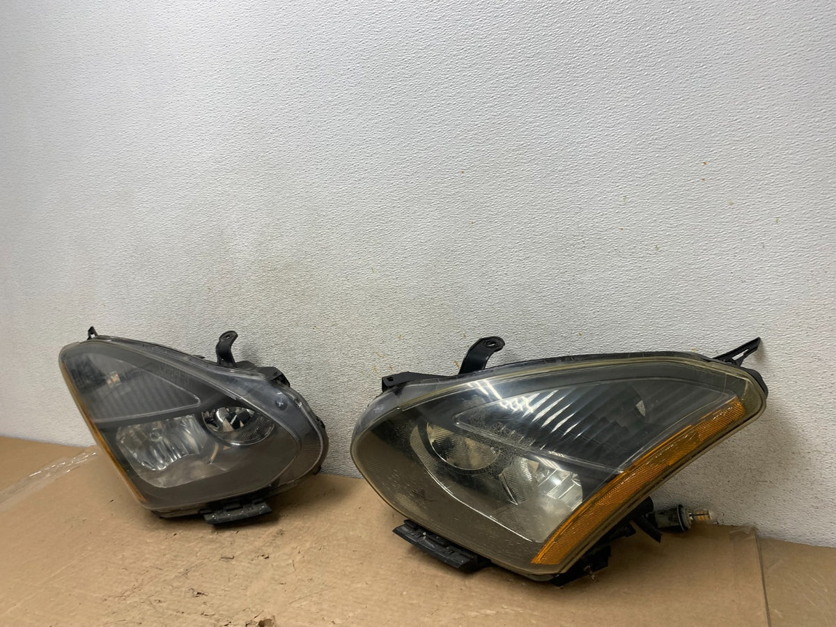 2009-2013 Nissan Rogue Left+Right Side Black Halogen Headlights AI1083 DW1