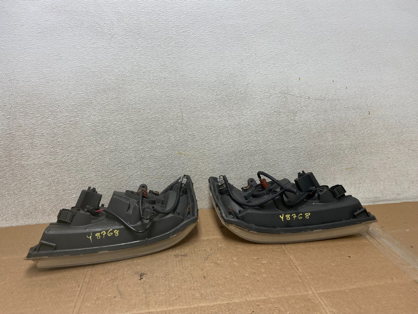2001 2002 2003 Toyota Highlander Headlights Left+Right Side Oem Y8768 DW9