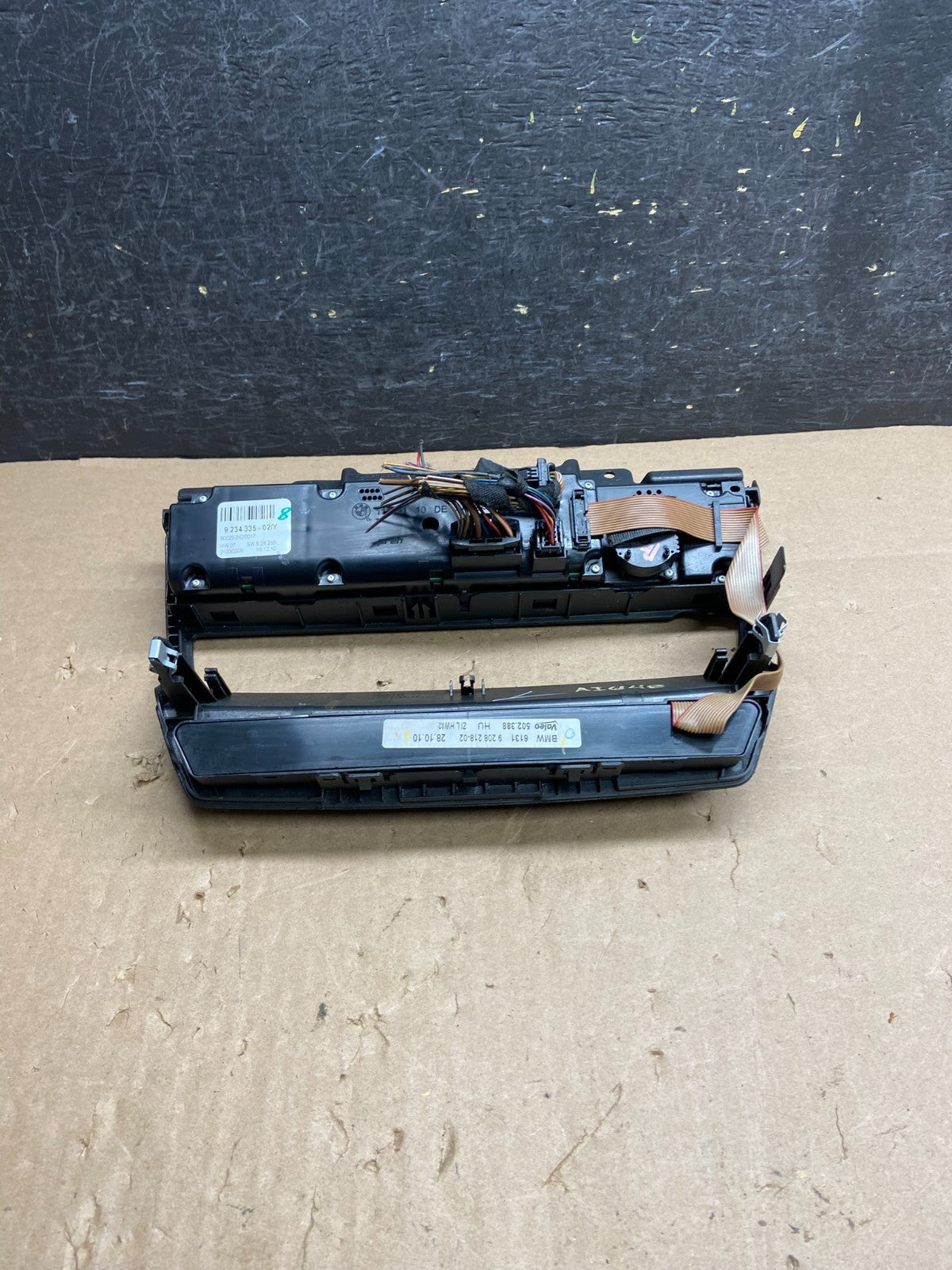 2007-2013 Bmw X5 AC Heater Climate Control Temperature Panel Trim AI6148 DG3