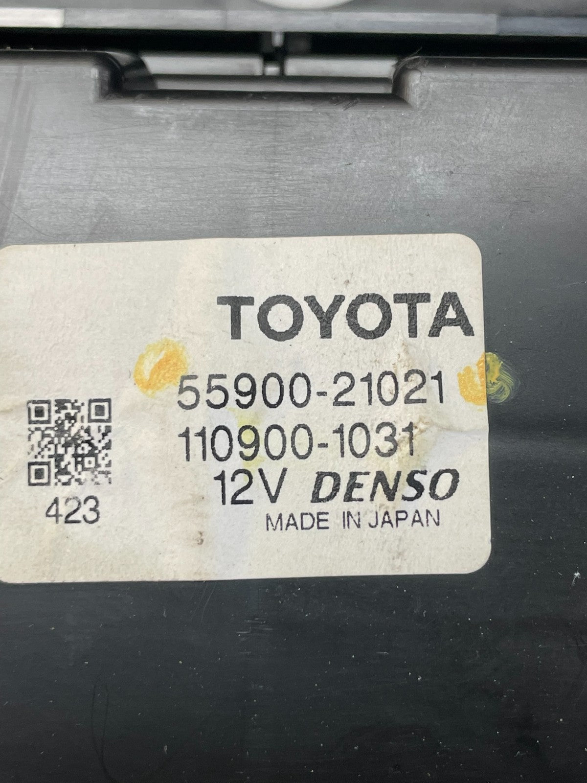 2005 - 2010 Scion TC AC Heater Climate Control Trim Bezel Dash AG9824 DG7