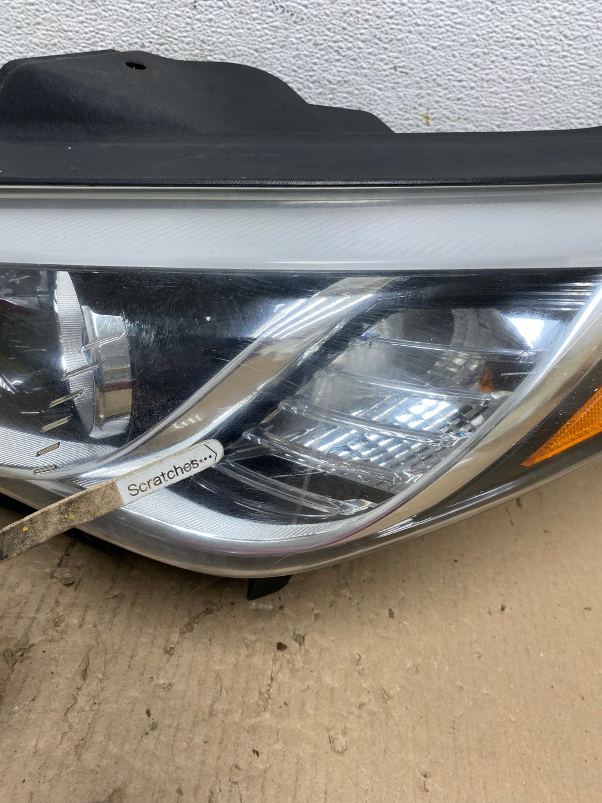 2015-2017 Hyundai Sonata Left Driver LH Side Halogen Headlight AE8821 LK3