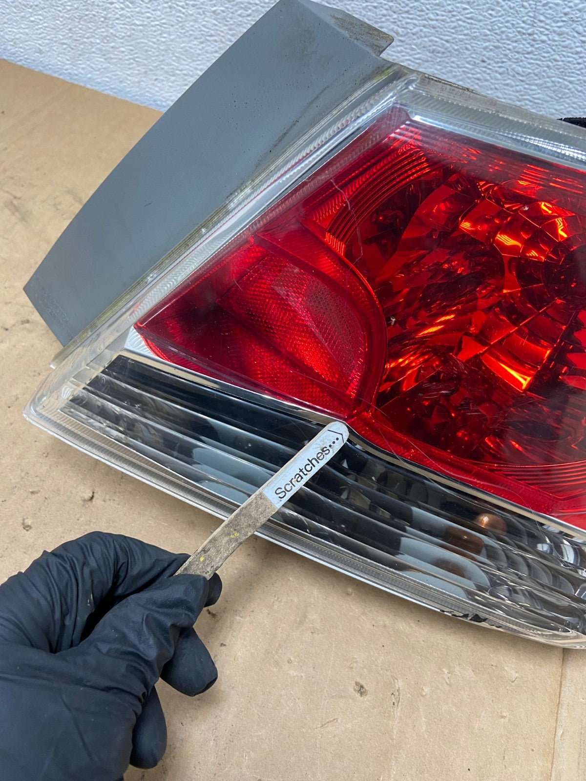 2008 to 2012 Honda Accord Sedan Tail light Right Passenger RH Side AC8575 LK3