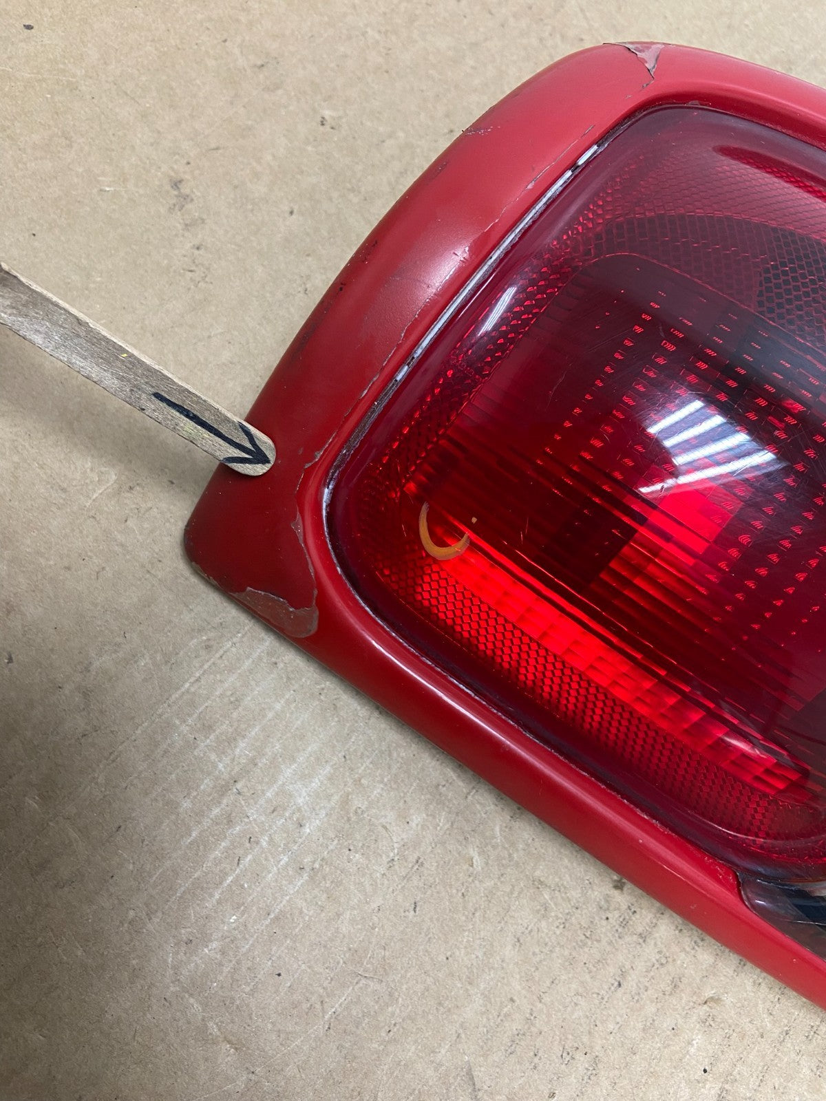1994 to 2001 Dodge Ram 1500 Right Passenger RH Tail Light AC2895 DW5