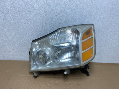 2004 to 2007 Nissan Armada Left Driver Lh Side Headlight Halogen AC3772 DW0
