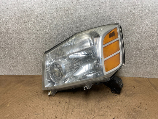 2004 to 2007 Nissan Armada Left Driver Lh Side Headlight Halogen Oem AA8272 DW0